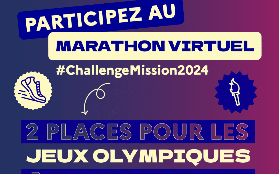 Participez au marathon virtuel #ChallengeMission2024