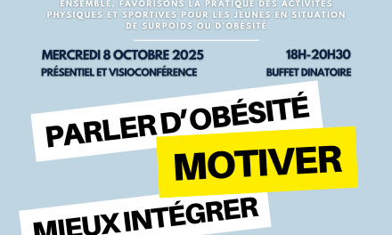 Conférence : « Ensemble, favorisons la pratique des activités physiques et sportives pour les jeunes en situation de surpoids ou d’obésité »